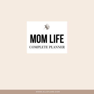 Mom Life - Complete Planner INSTANT DOWNLOAD