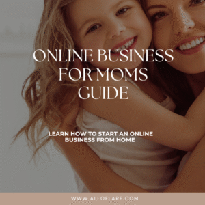 Online Business for Moms Guide - Learn How to Start an Online Business From Home INSTANT DOWNLOAD