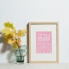 Vogue Luxury Fashion Poster PRINTABLE, Vintage Magazine Art Cover, Vogue Poster, Luxury Fashion Wall Art, Retro Magazine Posters, Pink