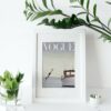 Vogue Poster INSTANT DOWNLOAD, Fashion wall art, Luxury Fashion poster, Editorial print, Man jumping boat, Pastel decor, Fashion Magazine