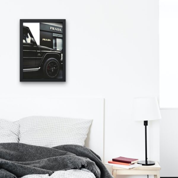 Set of 3 Black and White Luxury Fashion Photography PRINTABLE, Fashion posters, Luxury car poster, black & white glam decor, Designer prints