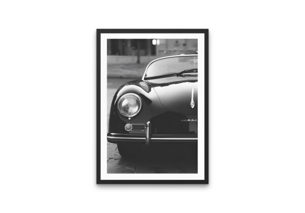 Black & white Luxury Vintage Car Print INSTANT DOWNLOAD, Classic Car Poster, Car Photography, Retro Wall Decor, Old Car Picture, Glamour Art