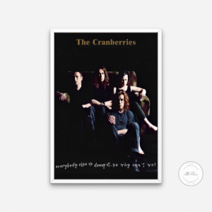 The Cranberries Poster DIGITAL DOWNLOAD ART PRINTS, Vintage Poster, Alternative Rock Music Wall Decor, Music Poster, 90s decor, Vintage Poster Gift | Posters, Prints, & Visual Artwork | 90s band, art for bedroom, art ideas for bedroom walls, art printables, band poster, bathroom wall art printables, bedroom art, bedroom pictures, bedroom wall art, bedroom wall art ideas, bedroom wall painting, black wall decor, black white poster, buy digital art prints online, buy digital prints online, canvas wall art for